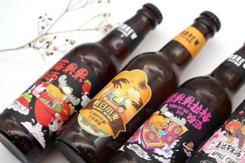 优布劳果味精酿啤酒 ,国产精酿果味啤酒