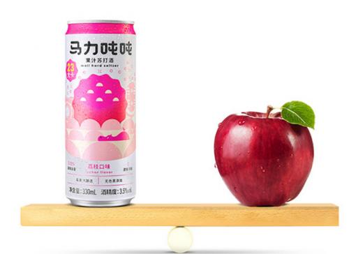 马力吨吨果汁苏打酒,开怀畅饮、无惧肥胖!