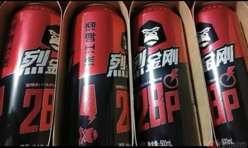 珠江啤酒烈金刚&ge;12.8%Vol烈性啤酒: 纯发酵工艺,酿造烈性啤酒本真味