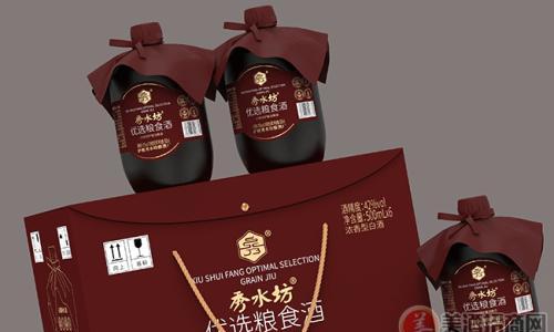 秀水坊&middot;优选粮食酒新品上市!大师力作,价值感十足,冲击高端礼盒市场的"拳头产品"!